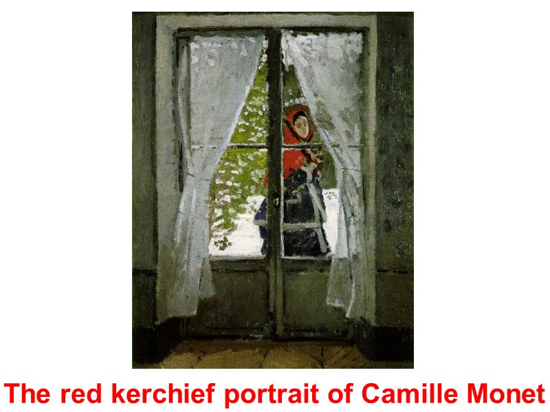 The red kerchief portrait of Camille Monet